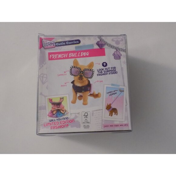 FRENCH BULLDOG Real Littles CUTIE CARRIES Poseable Puppy Dog - Picture 3 of 8